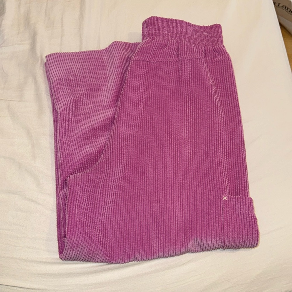 Urban Outfitters Drapery Corduroy Wide Leg Pants